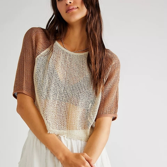 Free People Tops - Free People At the Beach Tee